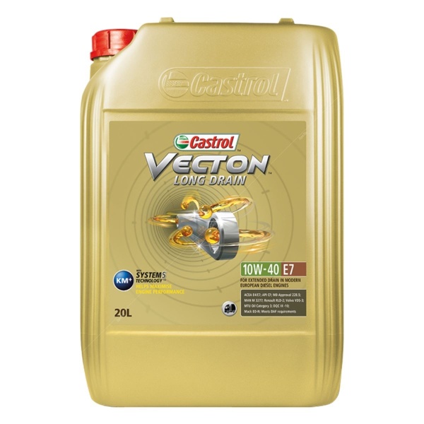 Ulei motor Castrol Vecton Long Drain 10W-40 E7 20L